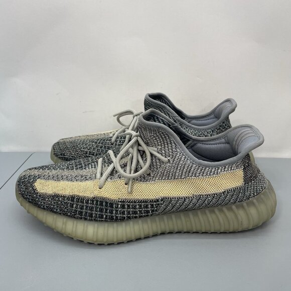 Adidas Yeezy Boost 350 V2 Sneakers Shoes Athletic Ash Blue Mens 12 - Picture 5 of 13